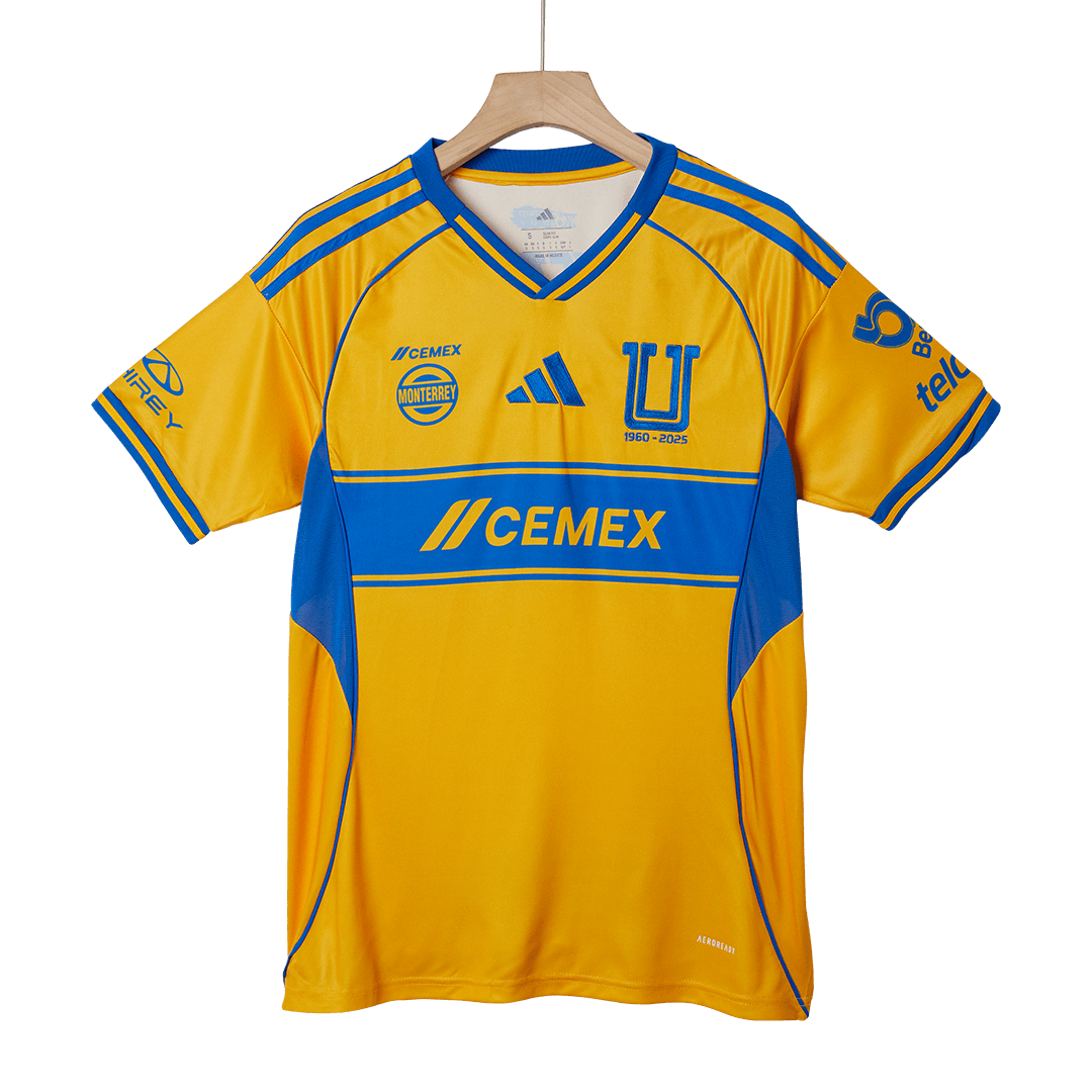 Tigres UANL Soccer Jersey Home Shirt 2025/26 - Image 5