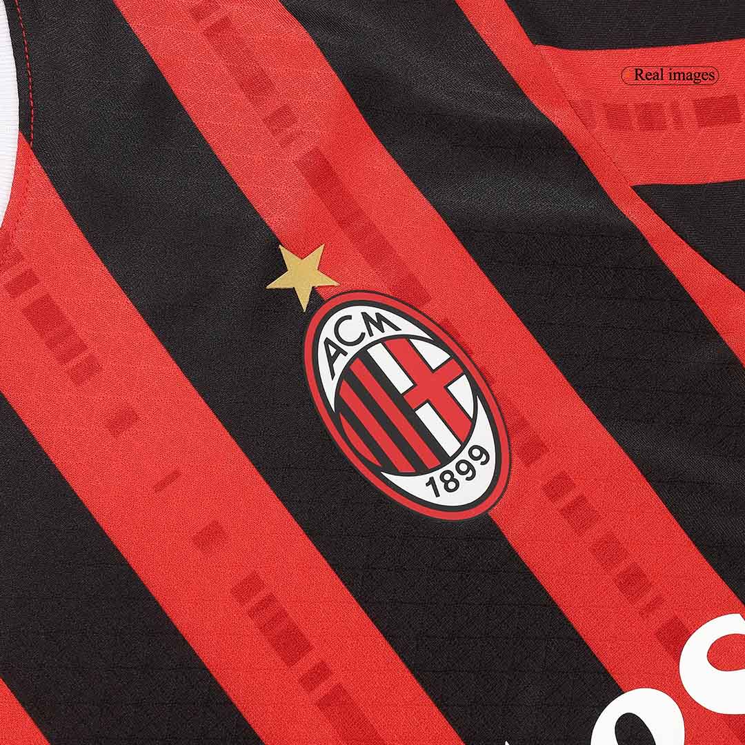 Authentic Soccer Jersey AC Milan Home Shirt - Image 8