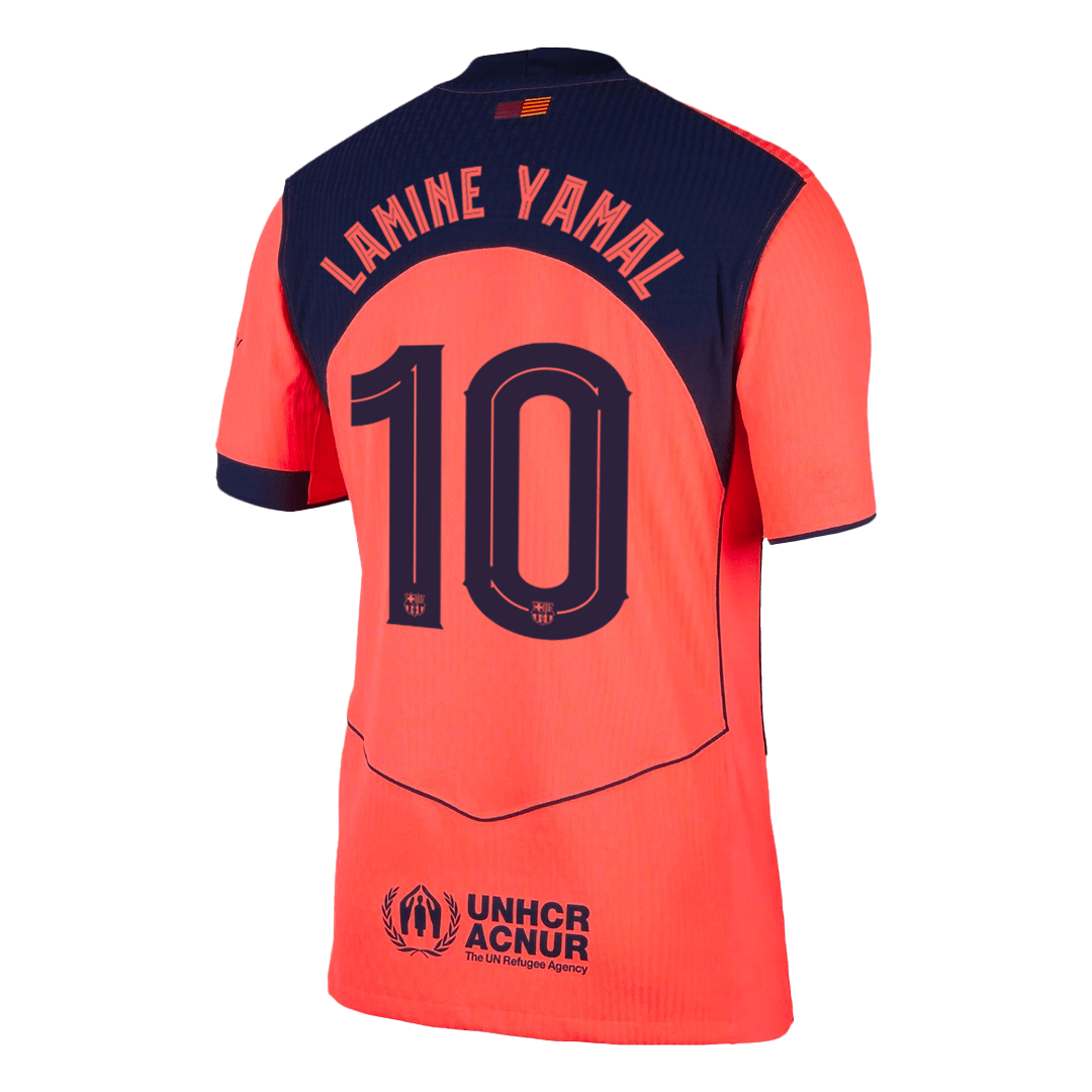 Barcelona LAMINE YAMAL #10 Third Away Custom Player Version Soccer Jersey 2025/26 - UCL - Image 3