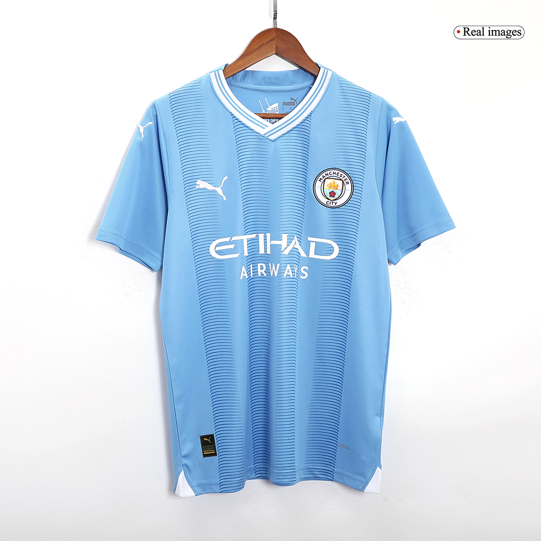 Manchester City Jersey Soccer Jersey Home 2023/24 - Image 3