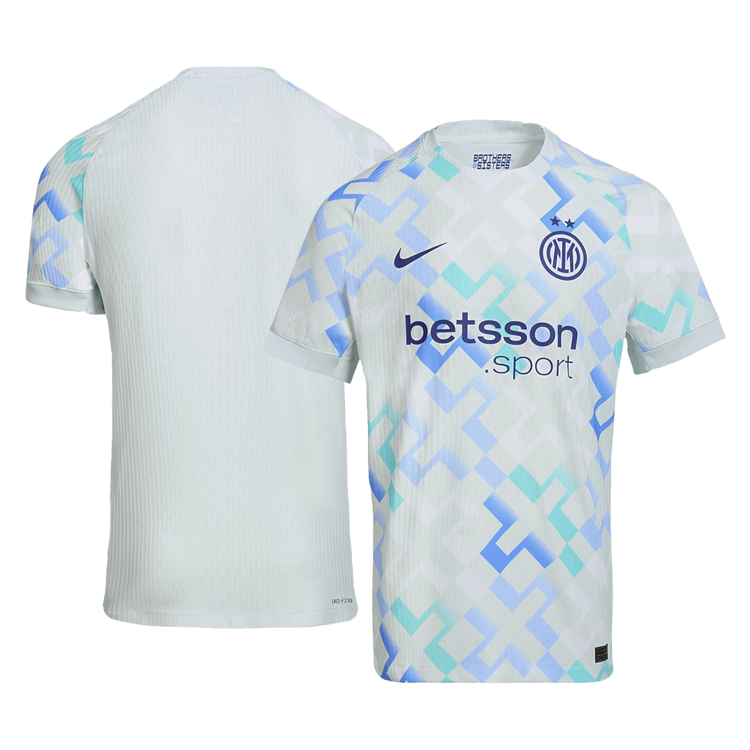 Inter Milan Away Custom Player Version Soccer Jersey 2025/26 - Image 3