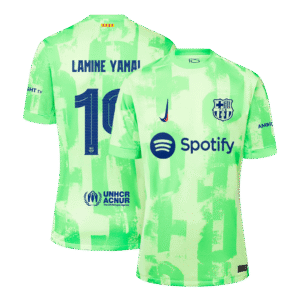 LAMINE YAMAL #19 Barcelona Third Away Soccer Jersey - UCL