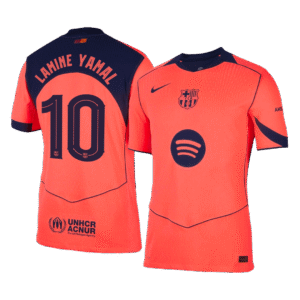 Barcelona LAMINE YAMAL #10 Third Away Custom Player Version Soccer Jersey 2025/26 - UCL