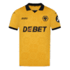 Wolverhampton Wanderers Soccer Jersey Home Custom Shirt 2025/26