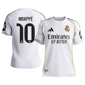 Real Madrid MBAPPÉ #10 Home Custom Player Version Soccer Jersey 2025/26